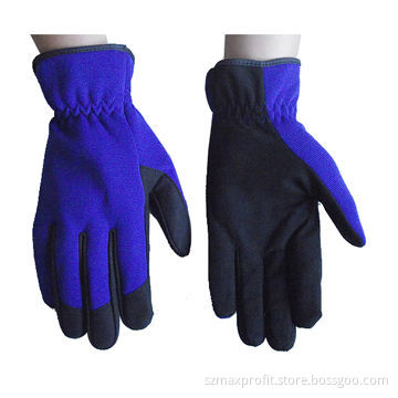 Utility Mechanic Gloves, Available in Blue and Black